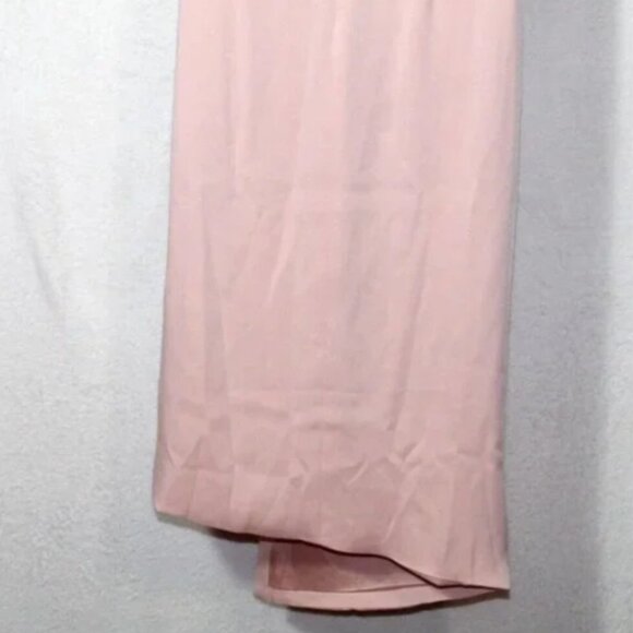 Cushnie x Target womens dress size 0 light pink midi strapless asymmetrical hem - Picture 11 of 12